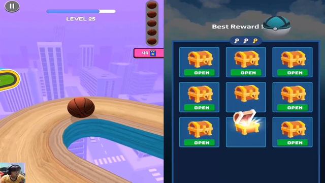 Going Balls | Sky Rolling Ball 3d - All Level Gameplay Android,iOS - NEW APK UPDATE