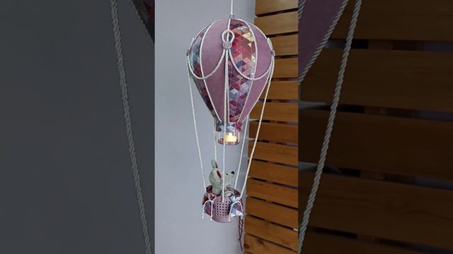 Мышка-норушка на воздушном шаре подарок ночник