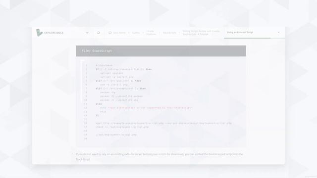 Automate Server Deployments Using Stackscripts