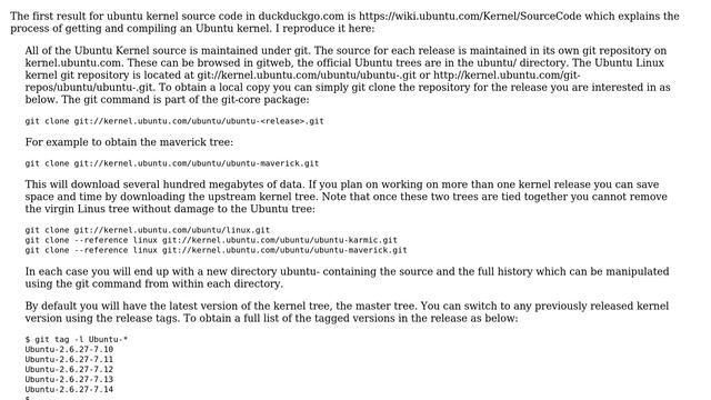 Unix & Linux: kernel source code for beaglebone black
