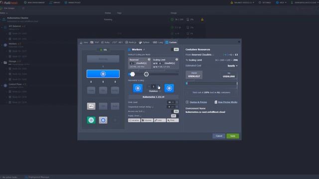 Kubernetes Clusters with Automatic Scaling and Pay-per-Use Pricing