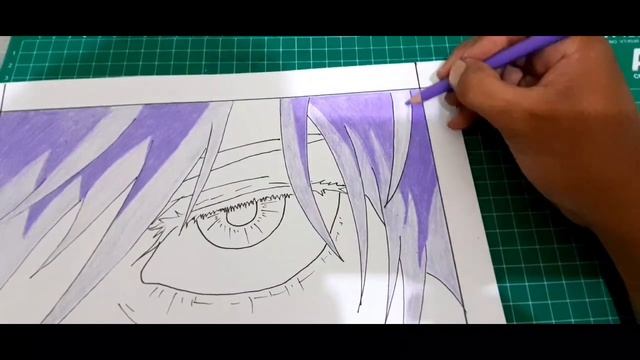 How to draw Gojo Satoru Eyes Menggambar Gojo Satoru  Jujutsu Kaisen