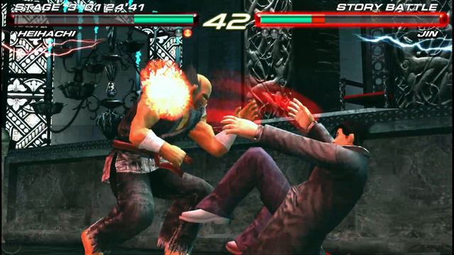 Tekken 6 | Heihachi Mishima | Story Battle | 4K [60FPS] PSP[PPSSPP
