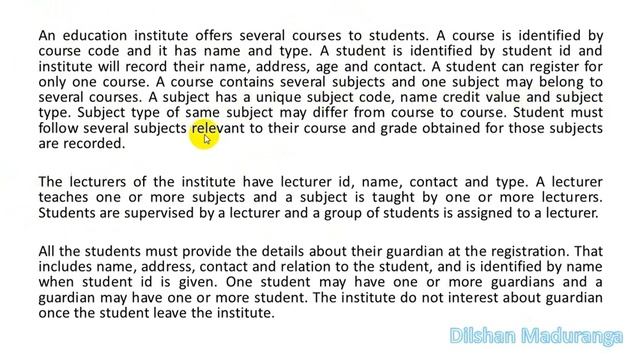 Database Management Systems | Exam help for HNDIT & HNDA | 06 | ER Diagrams (Relationships)