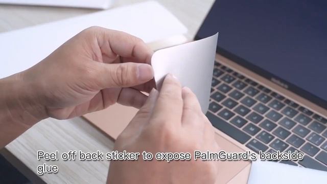 How to apply the palmrest skin