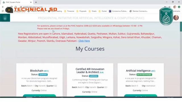 Free online Courses | AI | IOT | Blockchain | CNC | Docker | CKAD | Learn New Developers Skills.
