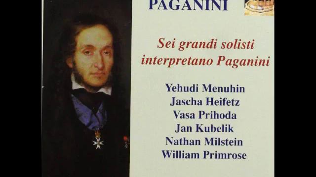 Niccolo Paganini/Moses Var.,Caprises #9,23/Yehudi Menuhin/'30~'50/Usa