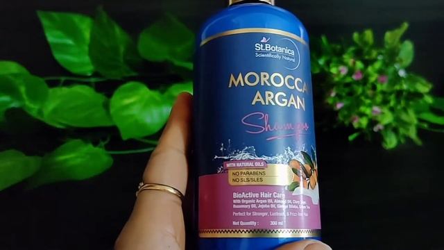St. Botanica Moroccan Argan Shampoo Unboxing With Details/#unboxing /#haircare/#priyanain