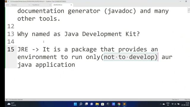 JDK JRE And JVM In Java | @PerfectJava