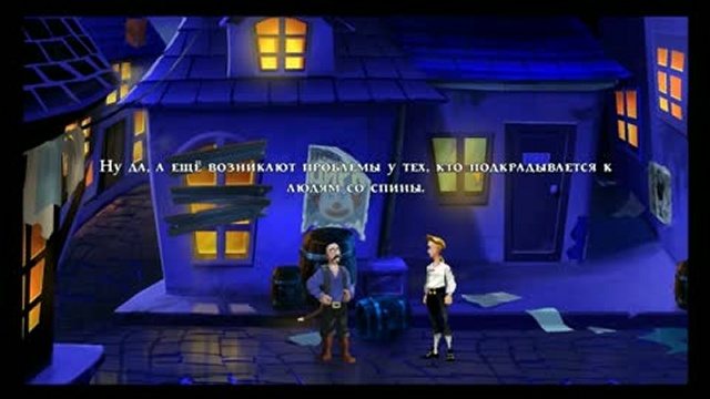 Прохождение secret of the monkey island часть 3!