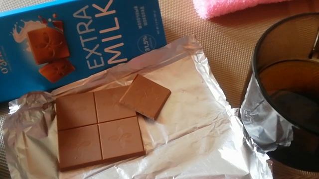 Просто плитка шоколада    АСМР итинг  ASMR eating