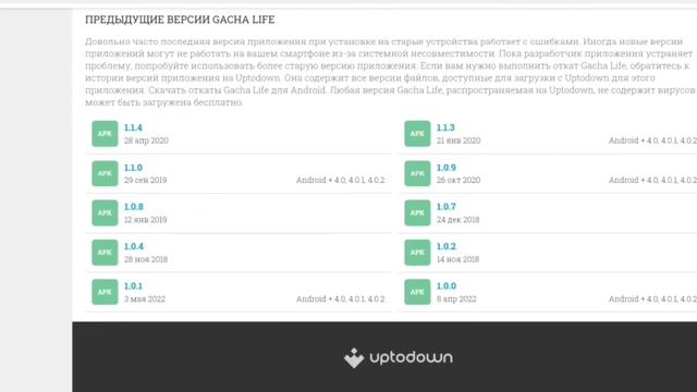 ??Как скачать старую версию гачи лайф???How to download old version of gacha life ?