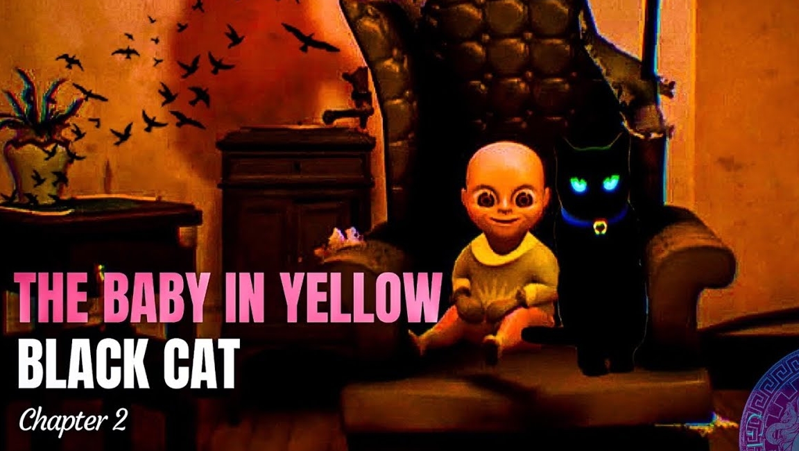Лысый в желтом (Black cat) ➣ Прохождение The Baby in Yellow #horrorgaming