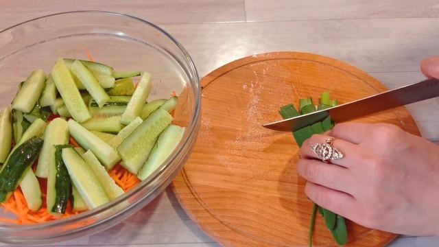 Невероятно Вкусный салат по - Корейски! Как правильно приготовить этот салат научила меня Подруга!