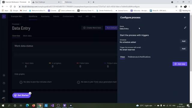 Robocorp Cloud: Robocorp Workforce Agent
