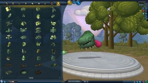 DarkSpore- The Parts included in DarkSpore