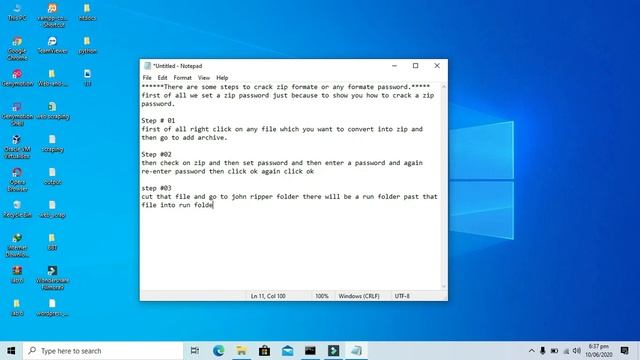 Crack password using john the ripper  crack ziprar md5 and linux password trickyskills