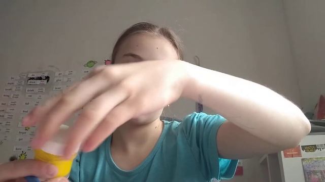 Эксперимент со слаймом из клея Титаник