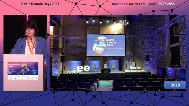 Welcome to the Baltic Domain Days 2023 / CyberChess 2023 / Alfa hall (4 OCT)