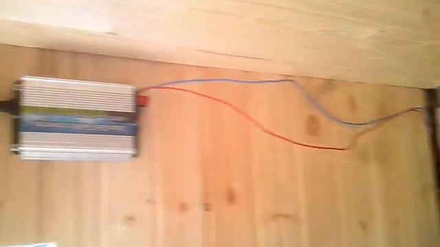 Grid tie inverter в работе.