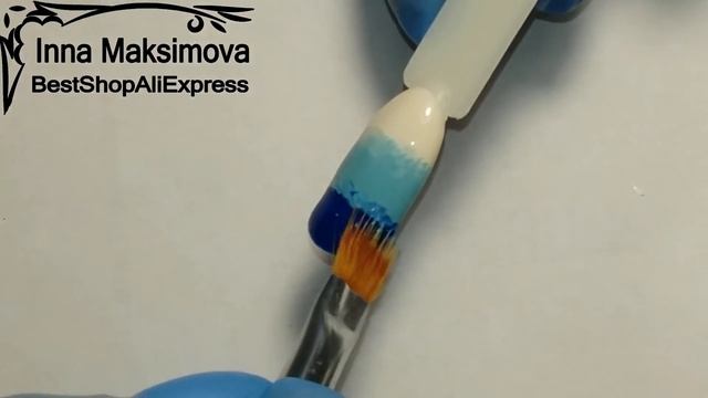 ❤ КИСТЬ для ГРАДИЕНТА с АлиЭкспресс ❤ OMBRE nails ❤ GRADIENT RUSH AliExpress ❤