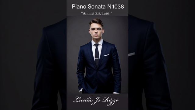 Piano Sonata N°1038 di Lucilio Jr Rizzo. "Ai miei Zii, Tutti."