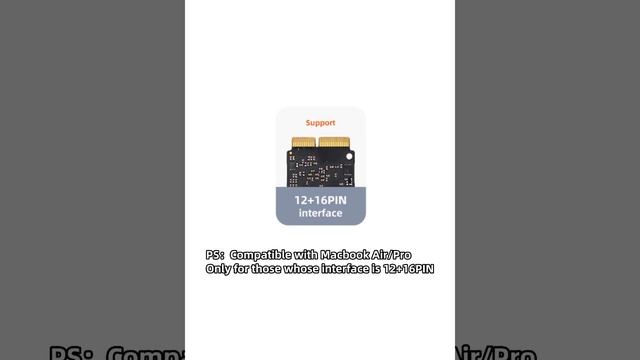 MAIWO MacBook 12+16 PIN Apple Flash AHCI SSD Enclosure|K1701
