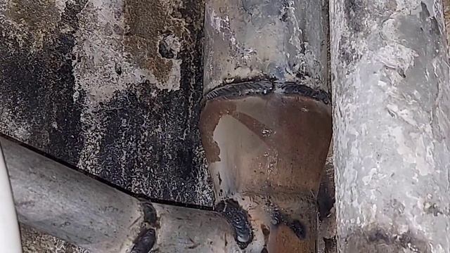 Замена стояка хвс, 76 труба.
