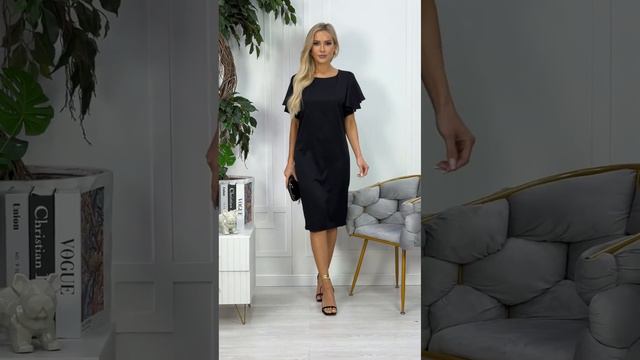 Платье Безграничное обаяние (черное) П10522 #lookoftheday #fashionstyle #одежда #style #стиль