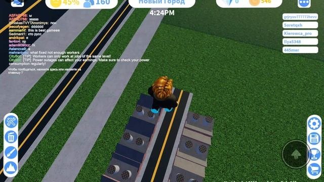 я построил свой личный город в Roblox!!!!