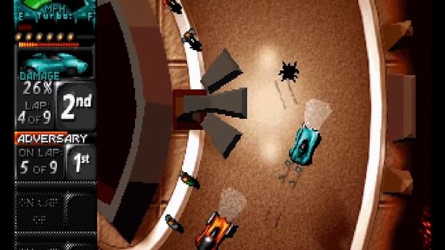Death rally - KILLING the final boss INSTEAD of RACING him (I got petrol in my veins)