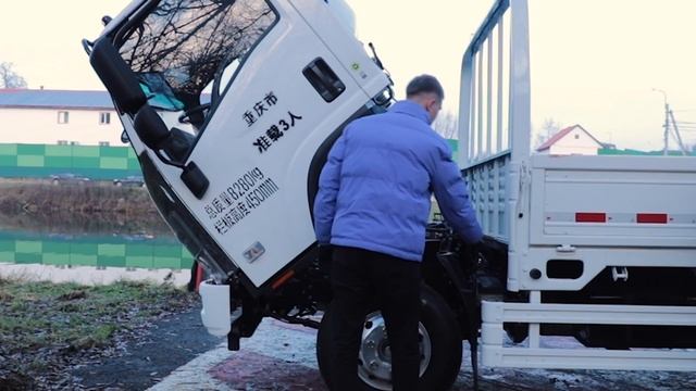 Новый японский грузовик из Китая Isuzu Elf KV800