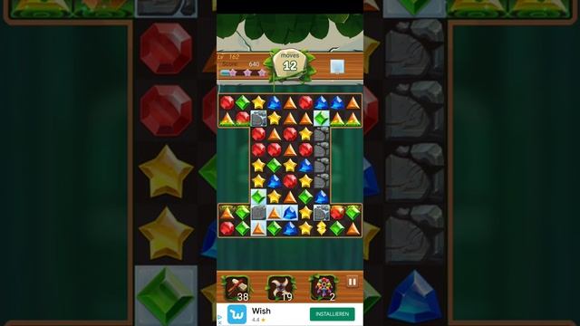 Jewels Jungle ? - Jewels  Gems Match 3 Puzzle 2021 Level 162  no Booster ? Android Gameplay 
