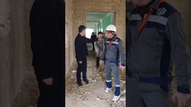 Амурское - осмотр капитального ремонта школы