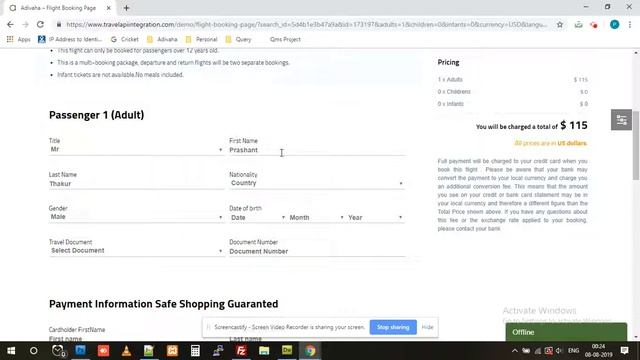 Adivaha B2C Flights Booking Plugin