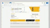Quto - Auto Calculation Invoice Template With Ms Excel Word Google Sheets Docs Apple Pages Numbers