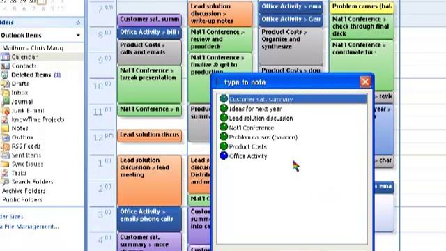Utilize your Outlook calendar for time management