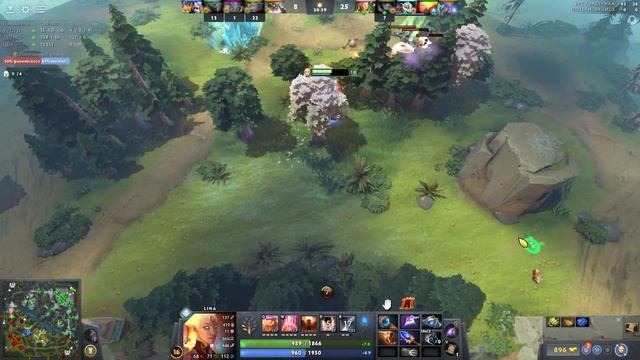 Dota 2 - 7.34d - Компендиум Сальто назад Lina
