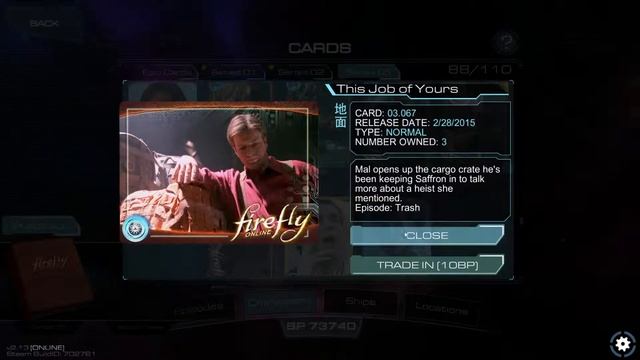 Firefly Online Let's try 10 "Level up"