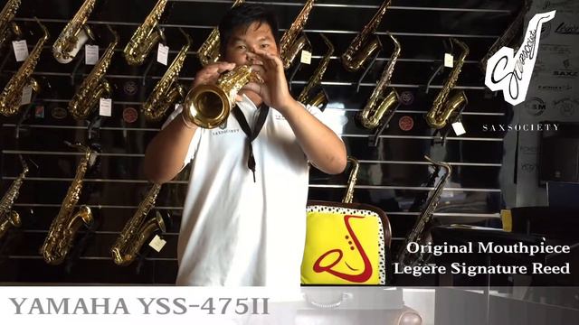 Soprano Saxophone YAMAHA YSS-475II