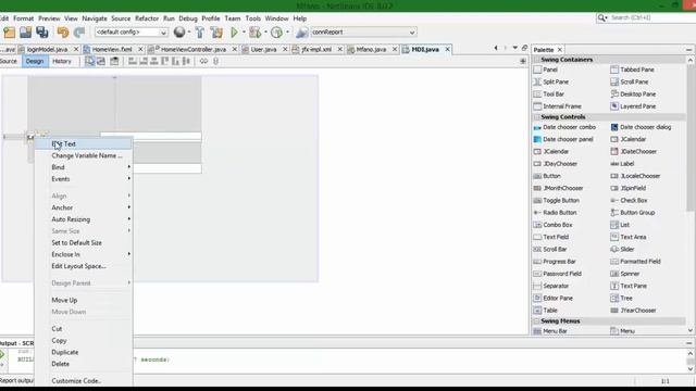 Java Desktop Application in Swahili