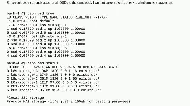 Kubernetes Rook-Ceph: different pools for different use-cases?