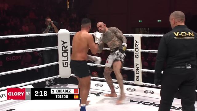 GLORY 84: Tarik Khbabez vs. Daniel Toledo - Full Fight