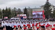 Парад победы 9 мая в Омске речники 2024 год