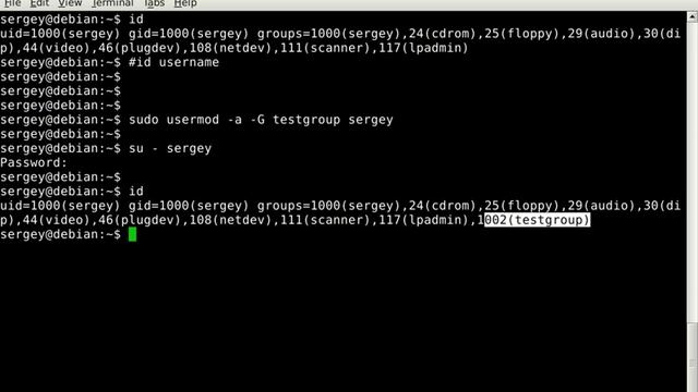 Linux - How to add user to group / remove user from group