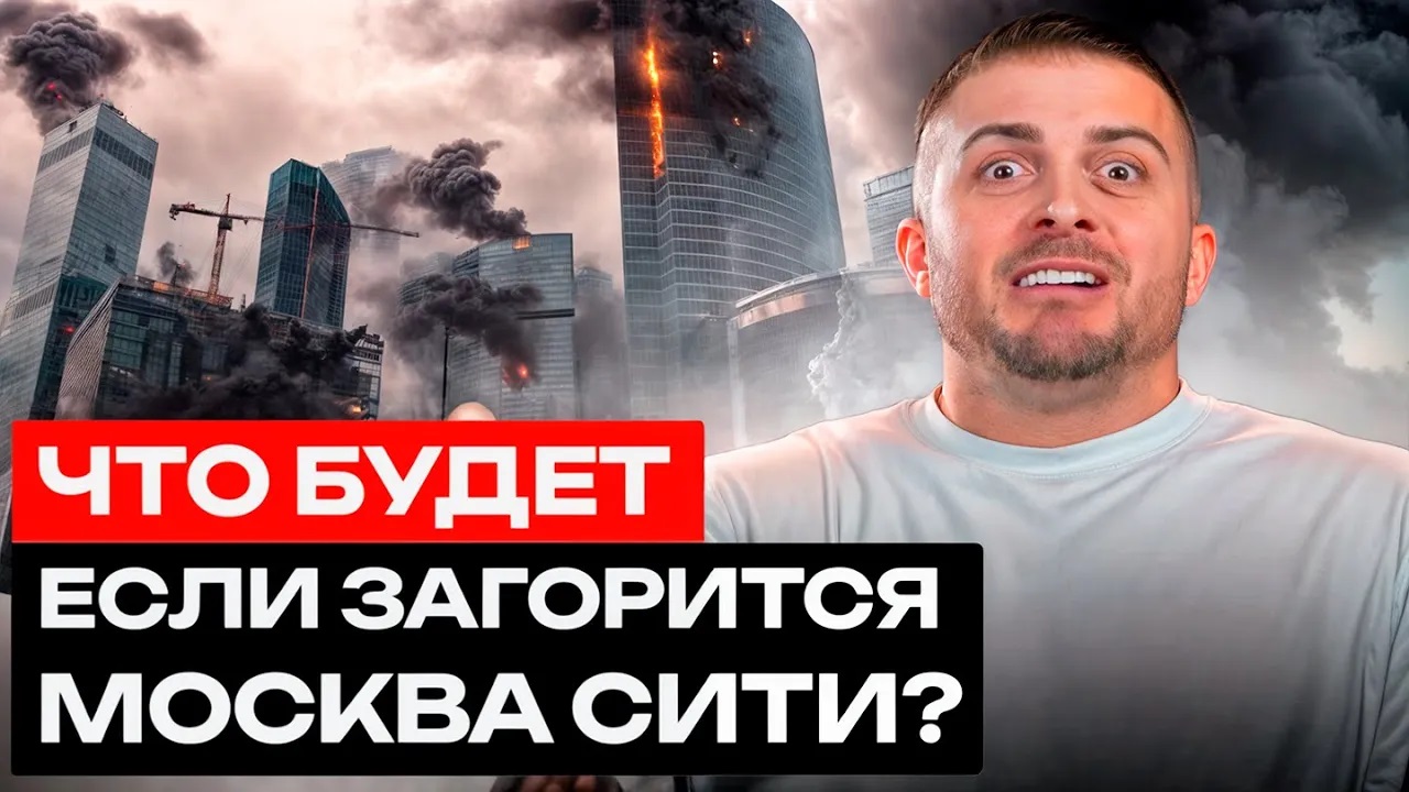 Как спуститься с 60 ЭТАЖА при пожаре? Пожарная безопасность в Москва Сити