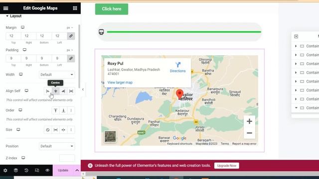 WordPress Elementor Google Maps Widget Use With Editing & Formatting |  Google Maps Elementor