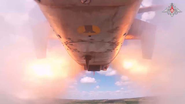 Экипажи вертолетов Ка-52М нанесли удар неуправляемыми авиационными ракетами