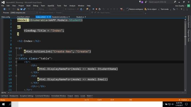 using dapper with ASP.NET MVC Controller