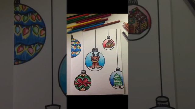 новогодние рисунки😋🍬🎄 #популярное #лучшее #рекомендации #идеидлярисования #tiktok #рисунок #diy_ann